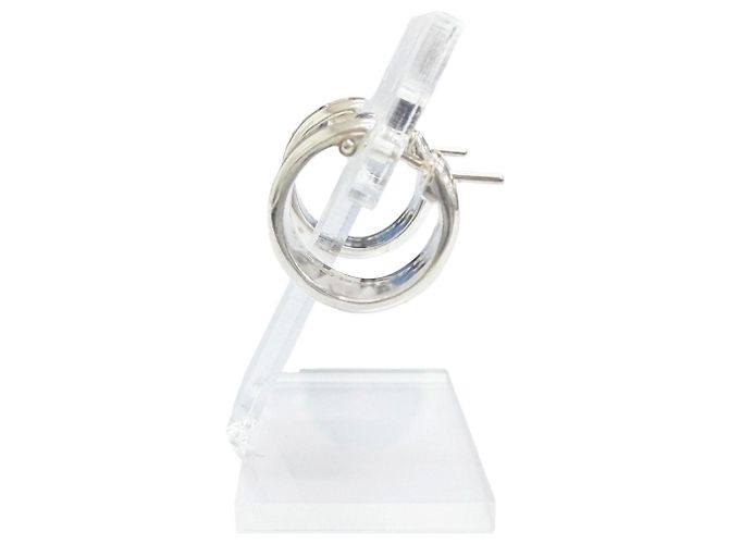 Tiffany & Co Orecchini a cerchio Tiffany Atlas in argento sterling 925 - vista 4