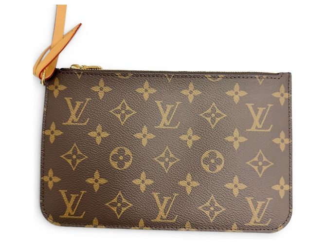 Borsa bucket in tela Monogram Louis Vuitton Marrone - vista 10