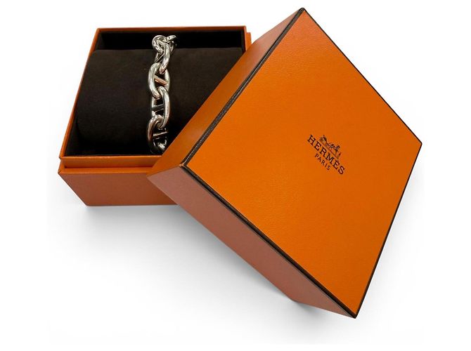 Hermès Bracciale Charm Chaine d'Ancre in Argento Hermes - view 2