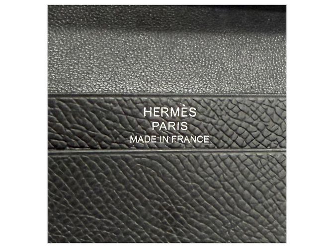 Hermès Cartera mini bi-fold Hermes Bearn Negro - vista 10