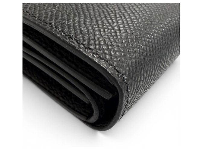 Hermès Cartera mini bi-fold Hermes Bearn Negro - vista 8