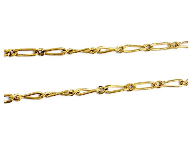 Collana Chanel Vintage Circle Coco Mark D'oro - vista 6