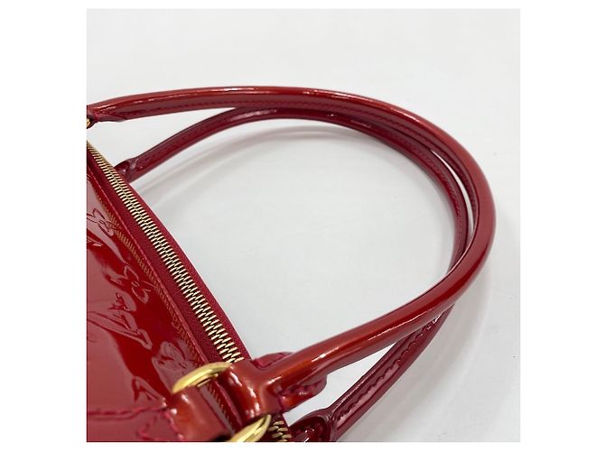 Borsa a Spalla Louis Vuitton Sherwood GM Rosso - vista 11