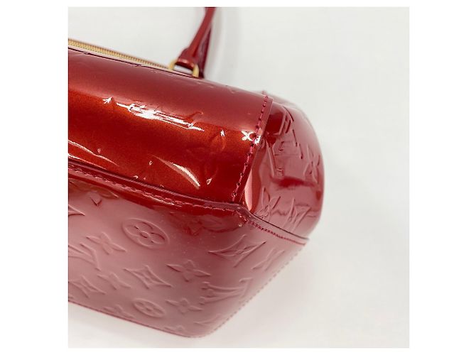 Borsa a Spalla Louis Vuitton Sherwood GM Rosso - vista 9