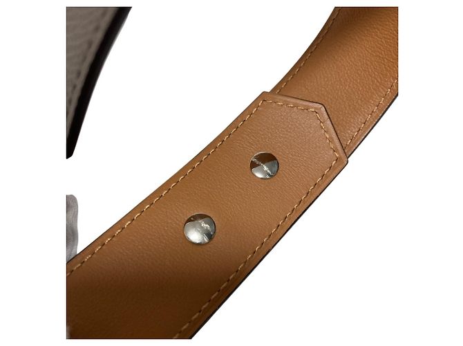 Hermès Hermes Super H Veau Epsom Leather Belt Brown - view 10