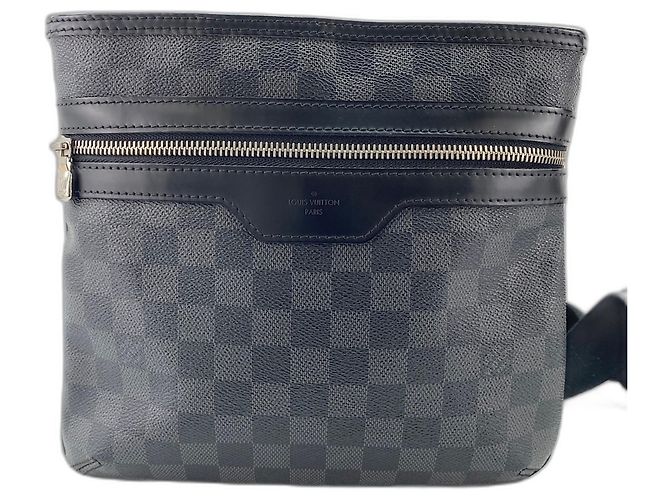 Borsa a tracolla Louis Vuitton Thomas Nero - vista 2