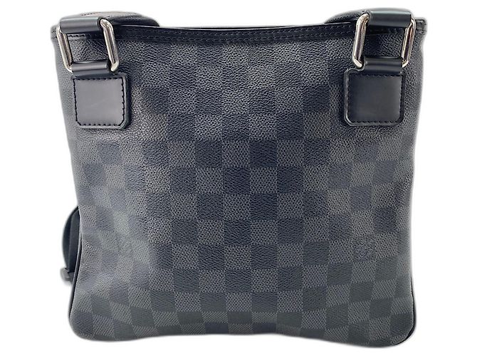 Borsa a tracolla Louis Vuitton Thomas Nero - vista 3