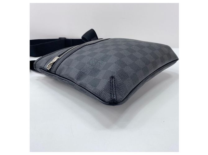 Borsa a tracolla Louis Vuitton Thomas Nero - vista 8