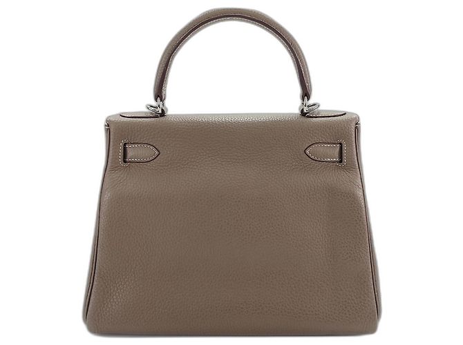 Hermès Borsa Hermes Kelly 28 Marrone - vista 3