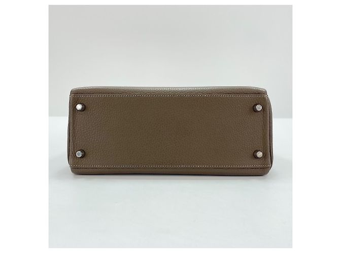 Hermès Borsa Hermes Kelly 28 Marrone - vista 7