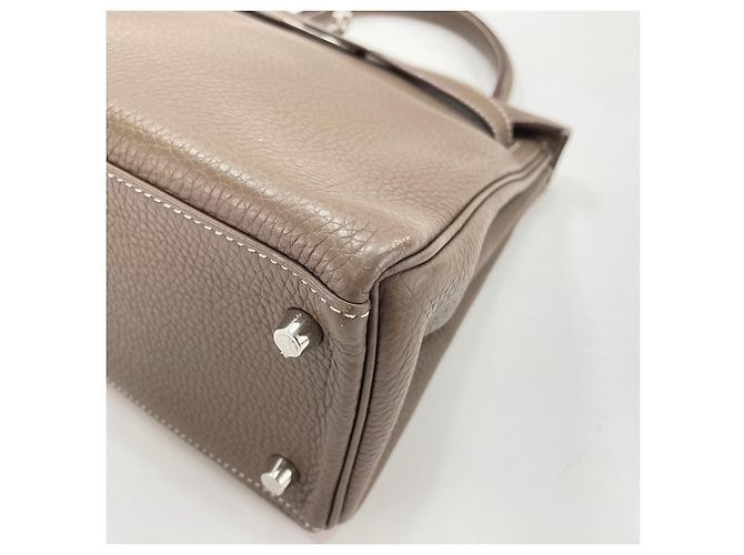 Hermès Borsa Hermes Kelly 28 Marrone - vista 9