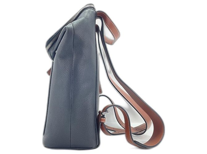 Zaino Loewe Goya in pelle nera Nero - vista 2