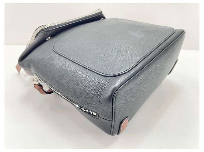 Zaino Loewe Goya in pelle nera Nero - vista 5