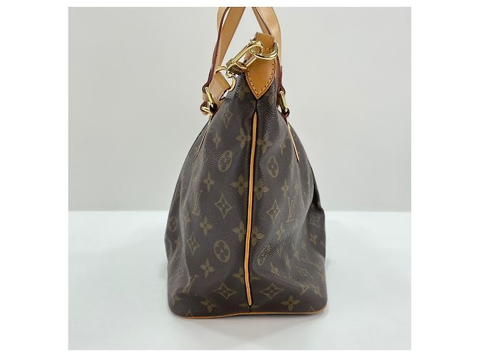 Borsa Louis Vuitton Palermo PM Marrone - vista 6