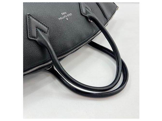 Borsa Louis Vuitton Lockit MM Nero - vista 10