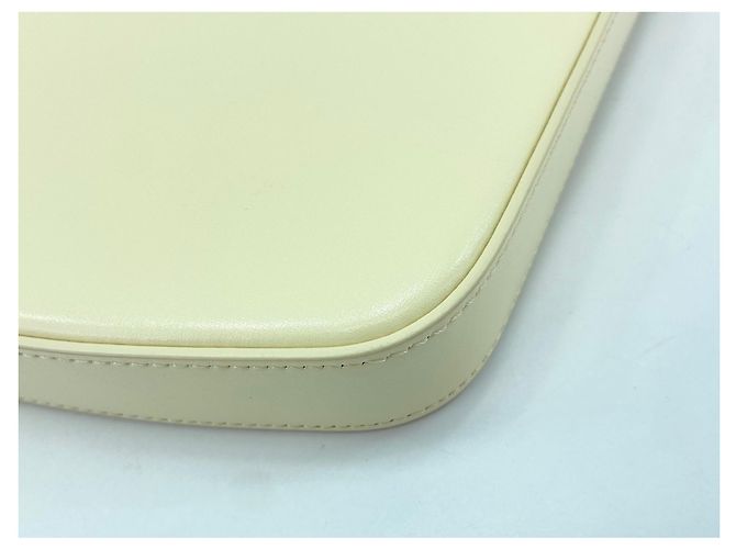 Céline Borsa Clock Medium di Celine - Borsa a tracolla in pelle beige - vista 6