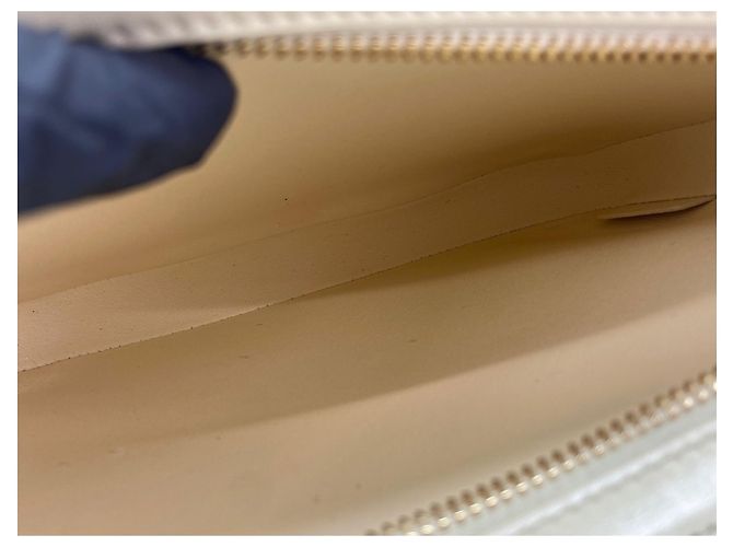 Céline Borsa Clock Medium di Celine - Borsa a tracolla in pelle beige - vista 9