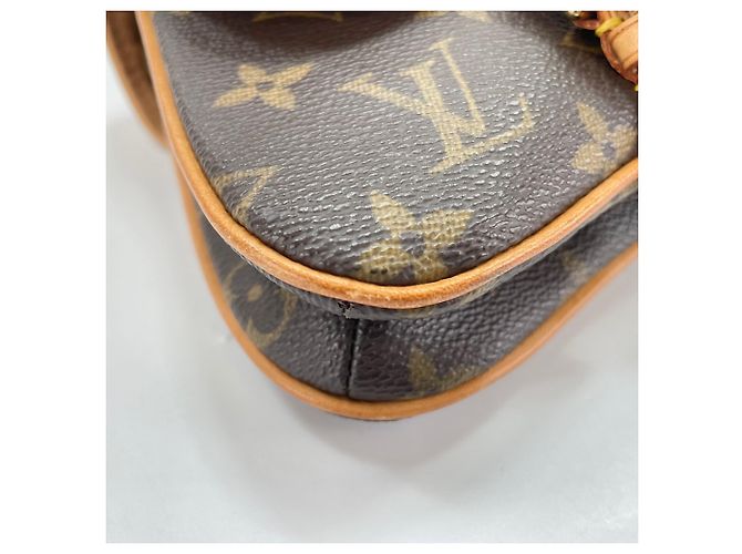 Borsa a Spalla Louis Vuitton Marelle Marrone - vista 8