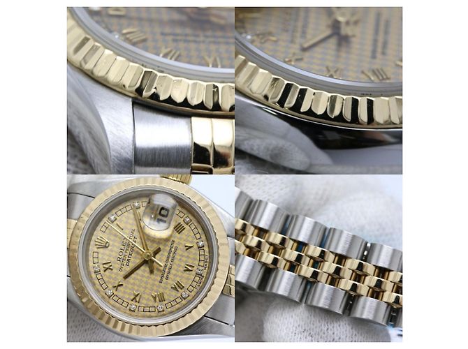 Rolex Datejust Diamond Houndstooth Damenuhr - vista 9