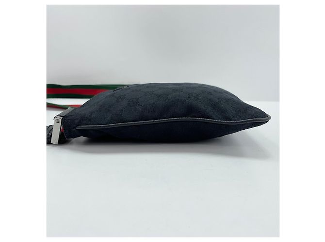 Borsa a tracolla Gucci Sherry Line nera Nero - vista 4