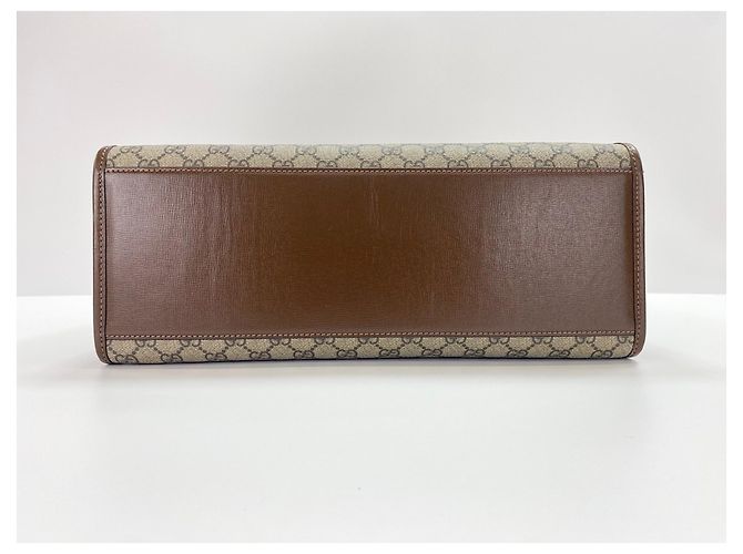 Borsa 2-Way Gucci GG Supreme Marrone - vista 5