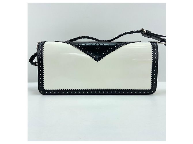 Borsa a tracolla Christian Dior Trick Bianco - vista 2