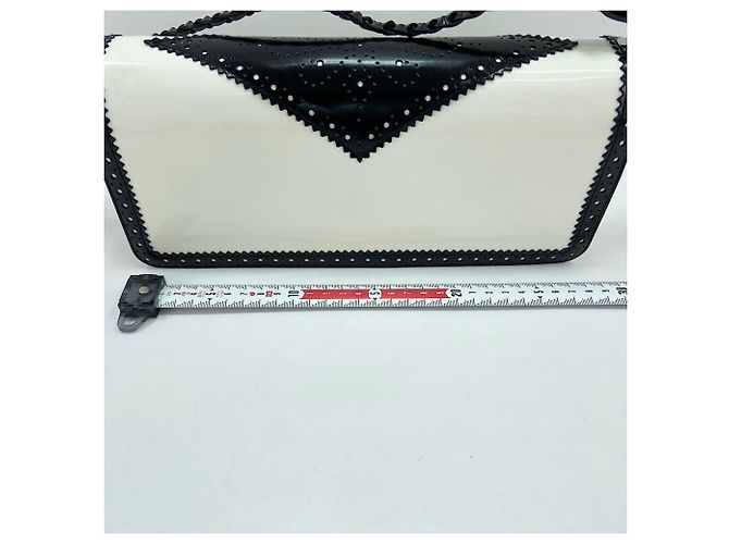Borsa a tracolla Christian Dior Trick Bianco - vista 3
