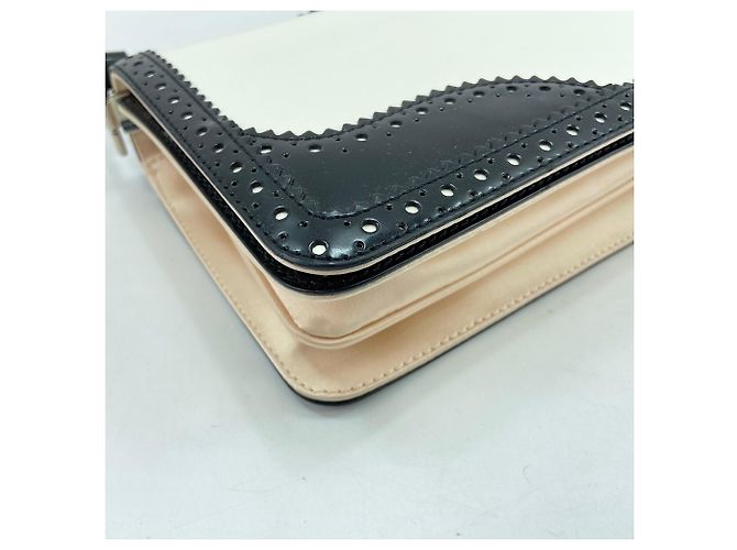 Borsa a tracolla Christian Dior Trick Bianco - vista 7