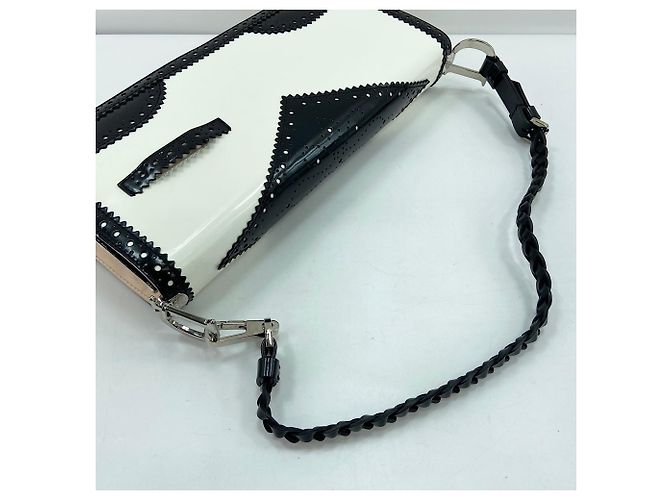 Borsa a tracolla Christian Dior Trick Bianco - vista 9