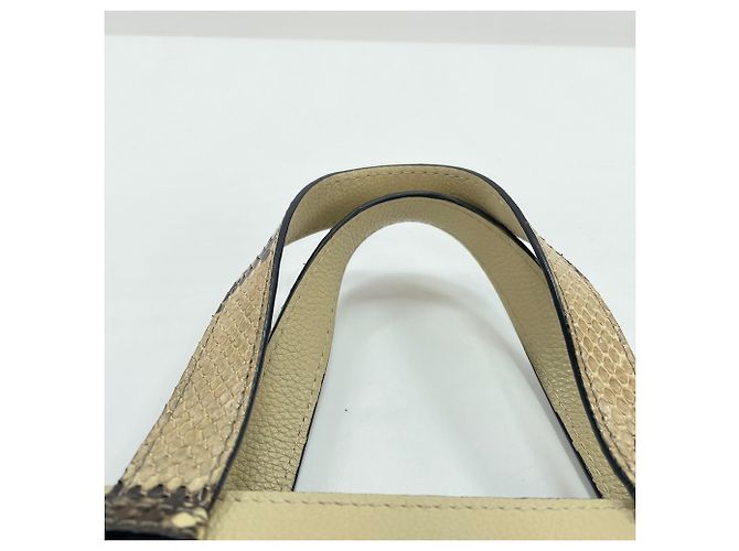 Loewe Gate Top Handle Handtasche Beige - Ansicht 11