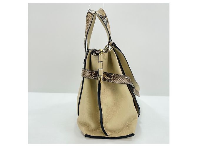 Loewe Gate Top Handle Handtasche Beige - Ansicht 6