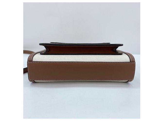 Borsa a 2 vie Burberry Mini Pocket Bag Marrone - vista 7
