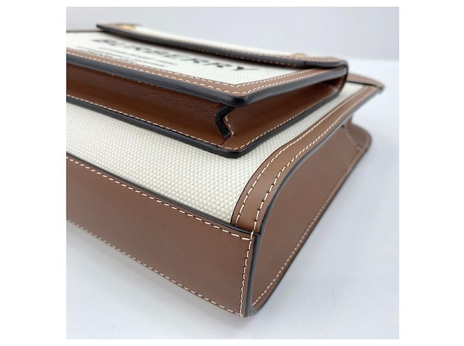 Borsa a 2 vie Burberry Mini Pocket Bag Marrone - vista 8