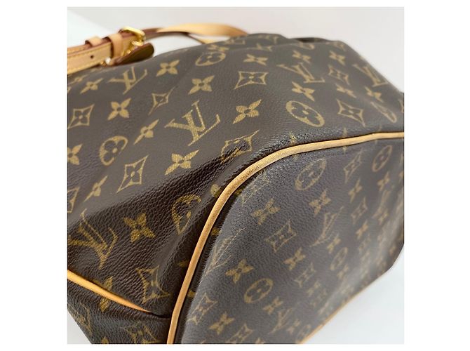 Borsa Tote Louis Vuitton Palermo GM Marrone - vista 8