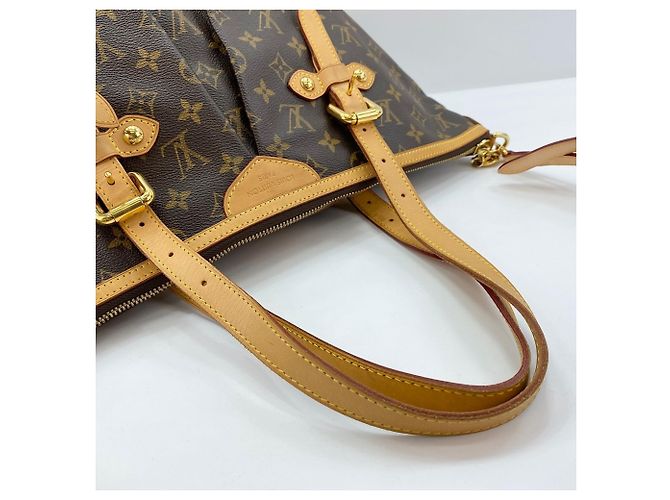 Borsa Tote Louis Vuitton Palermo GM Marrone - vista 9