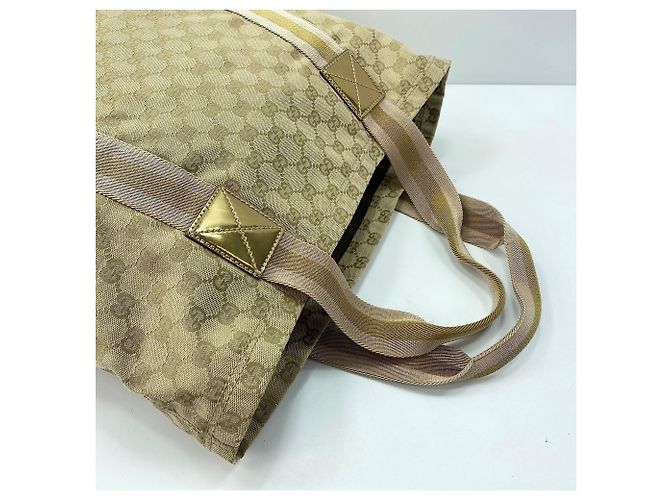 Borsa tote Gucci beige - vista 11