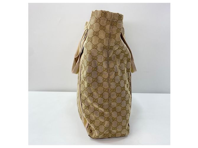 Borsa tote Gucci beige - vista 6