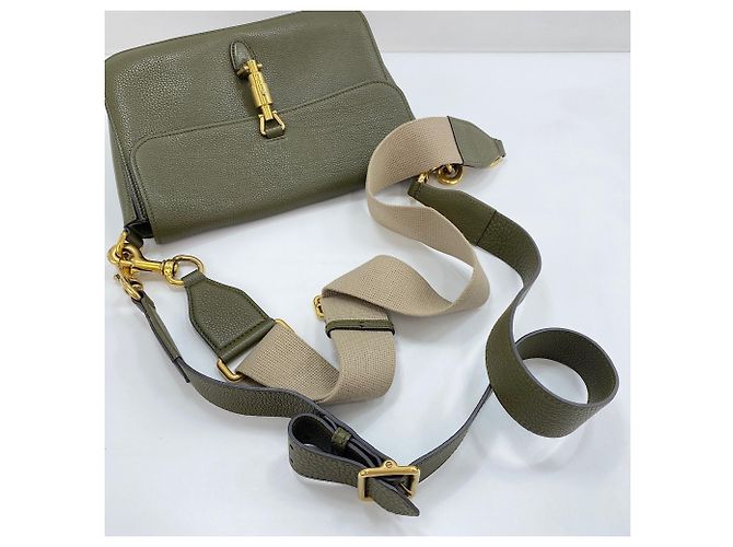 Borsa a tracolla 2-Way Gucci Jackie Verde - vista 10