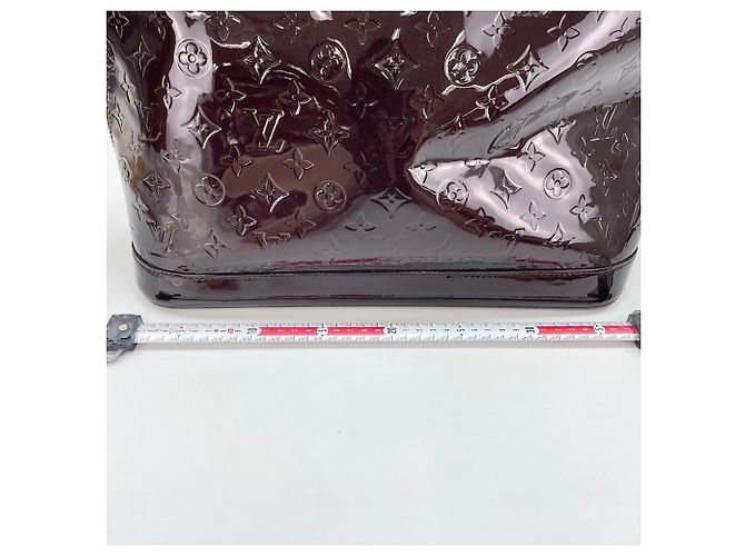 Borsa Louis Vuitton Alma GM Porpora - vista 4
