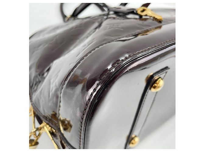 Borsa Louis Vuitton Alma GM Porpora - vista 8
