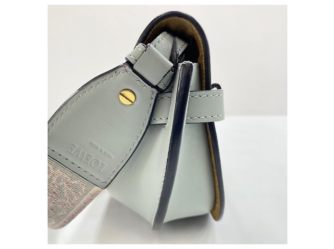 Loewe Gate Dual Mini Schultertasche Blau - Ansicht 5