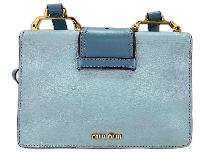 Borsa a Spalla Miu Miu Lady Blu - vista 2