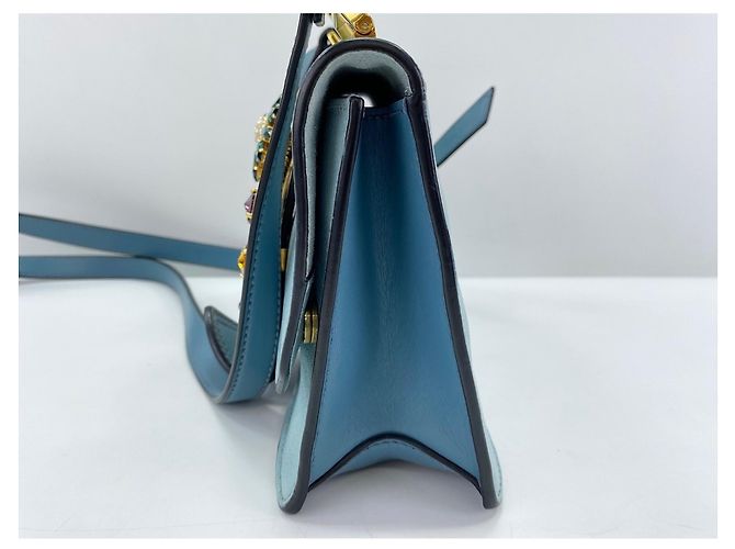 Borsa a Spalla Miu Miu Lady Blu - vista 4