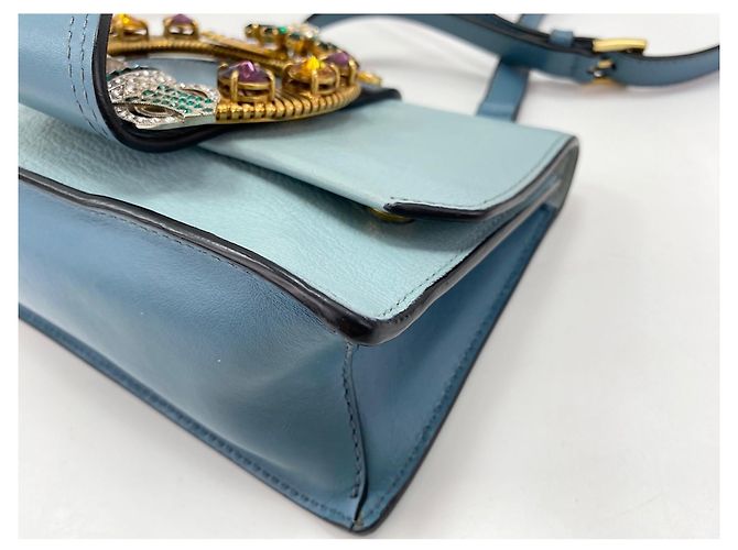 Borsa a Spalla Miu Miu Lady Blu - vista 8