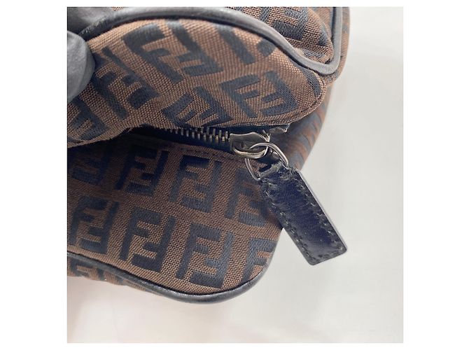 Borsa Fendi Zucchino Marrone - vista 12