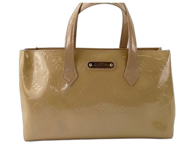 Borsa Louis Vuitton Wilshire PM Beige - vista 2