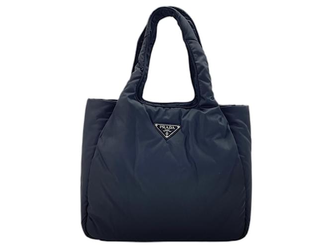 Prada Tote Bag aus schwarzem Nylon - Ansicht 2