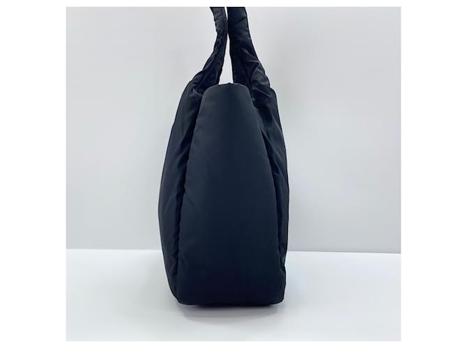 Prada Tote Bag aus schwarzem Nylon - Ansicht 5