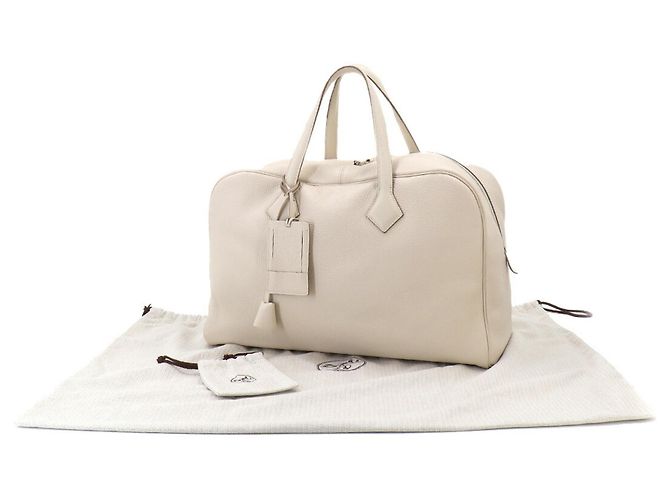 Hermès Borsa Victoria 43 in pelle Taurillon Clemence Hermes - vista 2