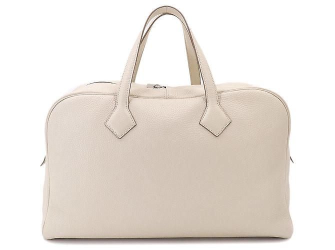 Hermès Borsa Victoria 43 in pelle Taurillon Clemence Hermes - vista 3
